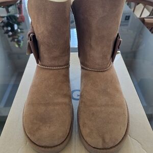 UGG Women's Brown Suede Winter Boots